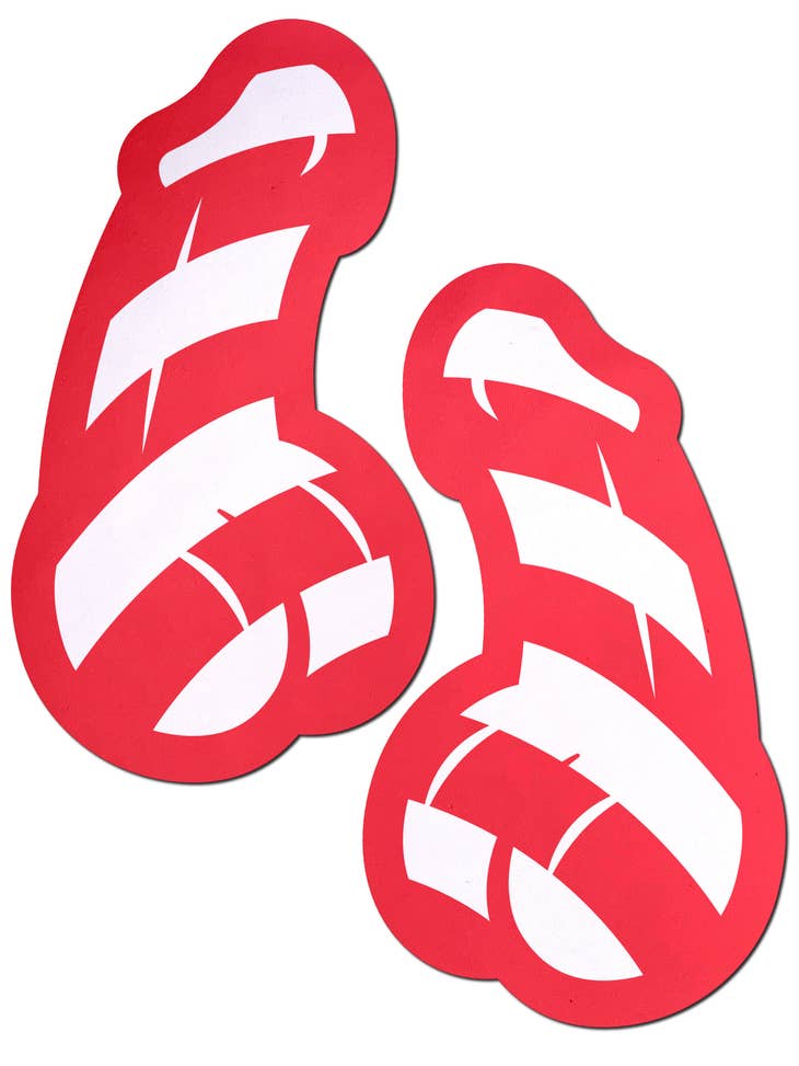 candy cane cock