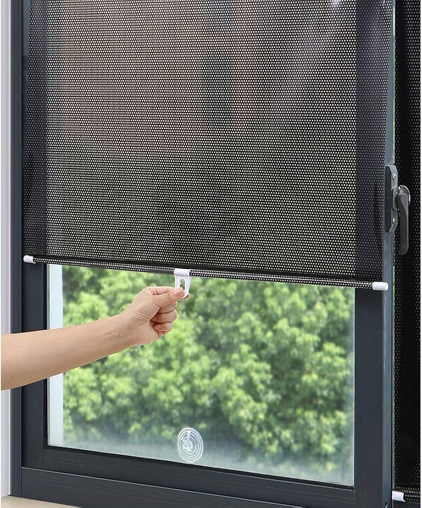 blinds with suction cups