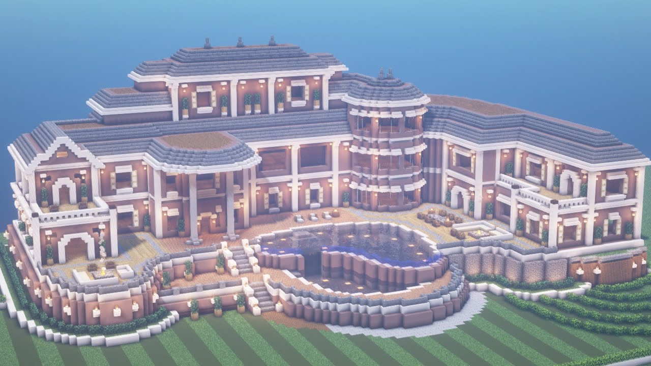 huge minecraft houses