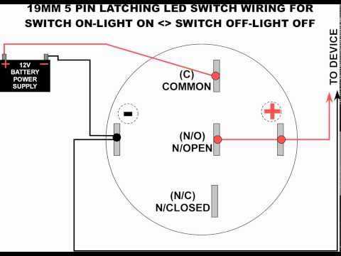 button switch wiring diagram