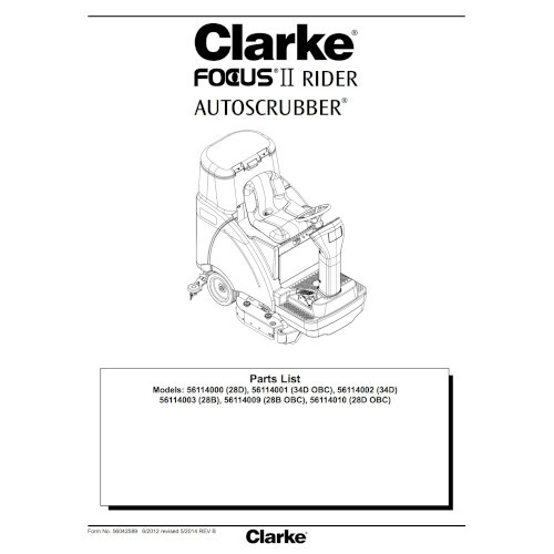 clarke focus ii manual