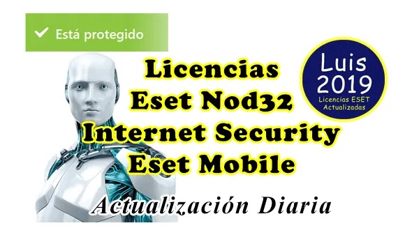 licencias eset internet security gratis