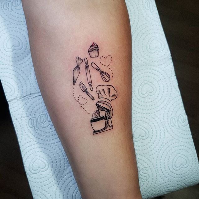 minimalist baking tattoos