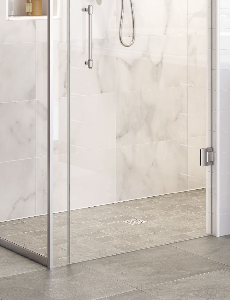 stepless shower base