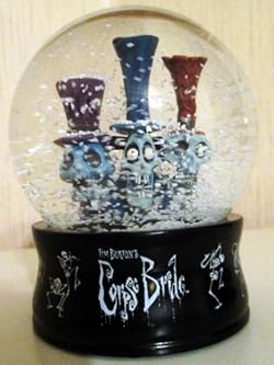 corpse bride snow globe