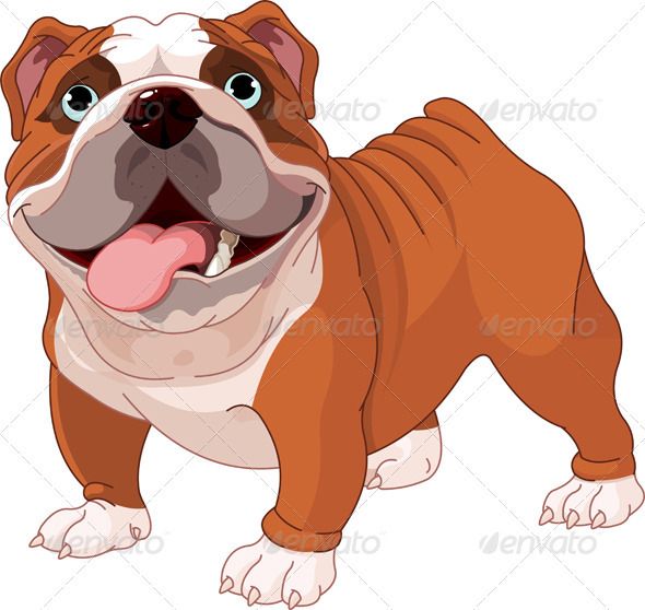 bulldog cartoon images