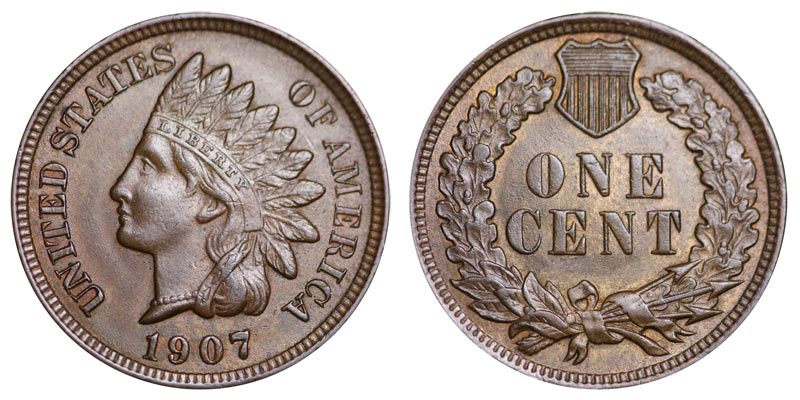 1907 penny