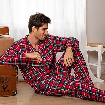 flannel pajamas men