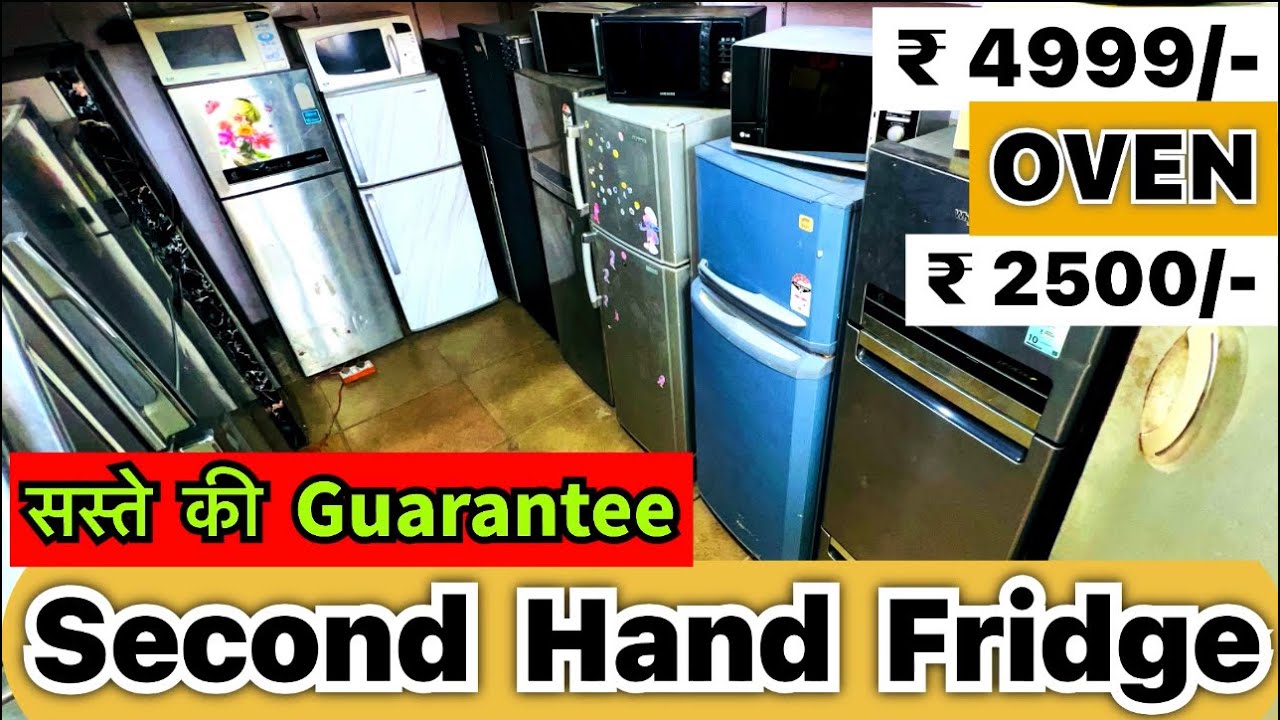 second hand fridge price