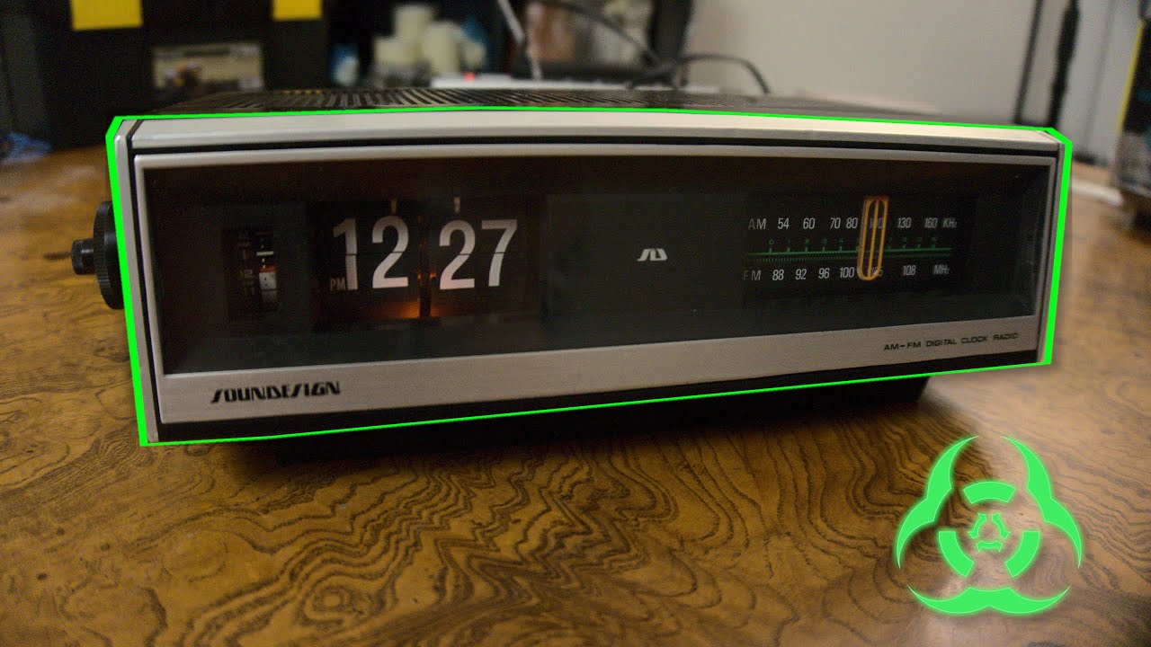 sound design clock radio