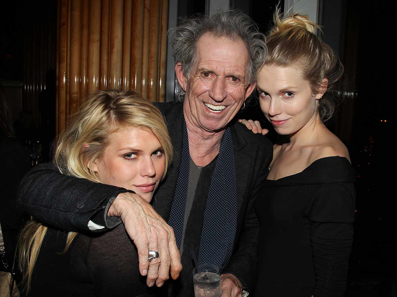 keith richards wife and daughters
