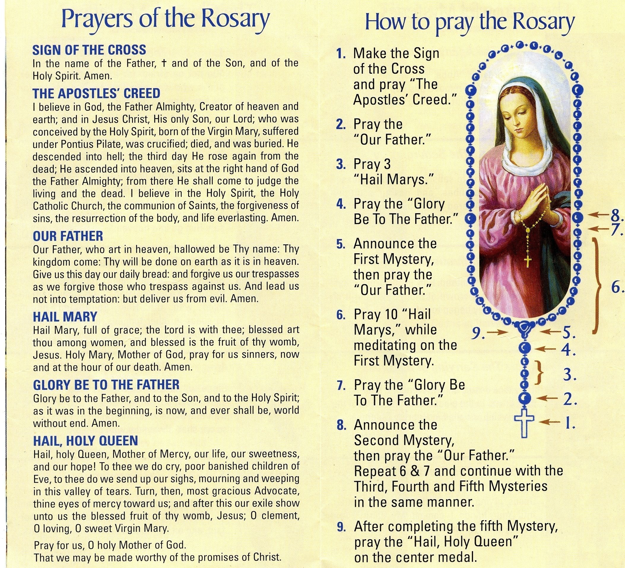 holy rosary for friday