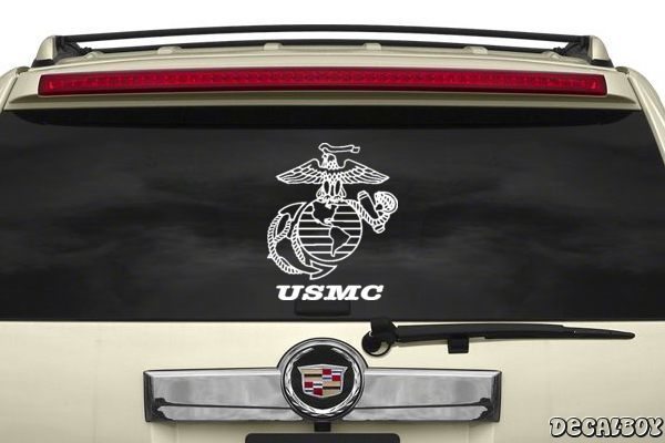 marine car stickers