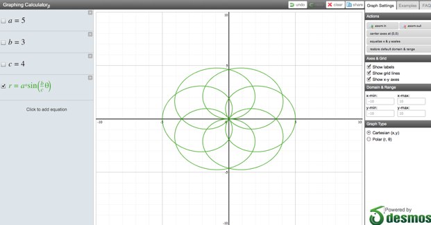 desmo graphing