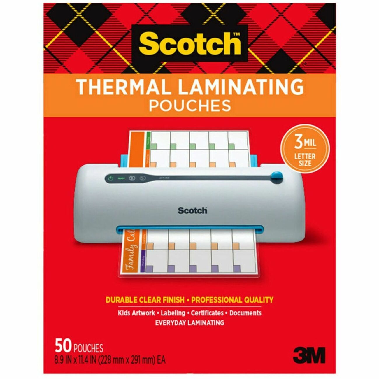 scotch laminating pouches