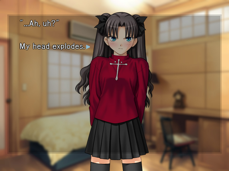 tohsaka rin h scene