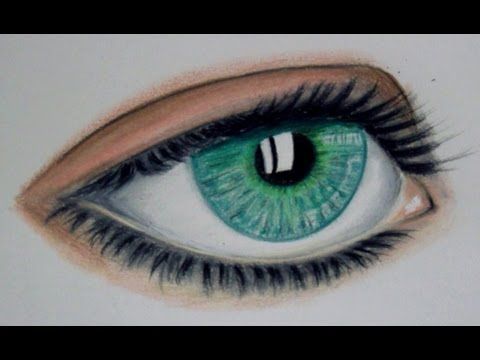 ojos de colores dibujos