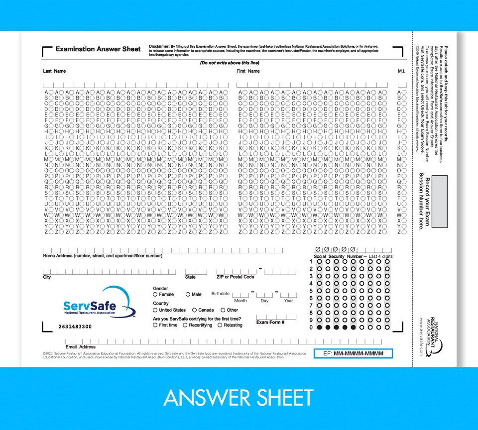 servsafe manager test answers 2023