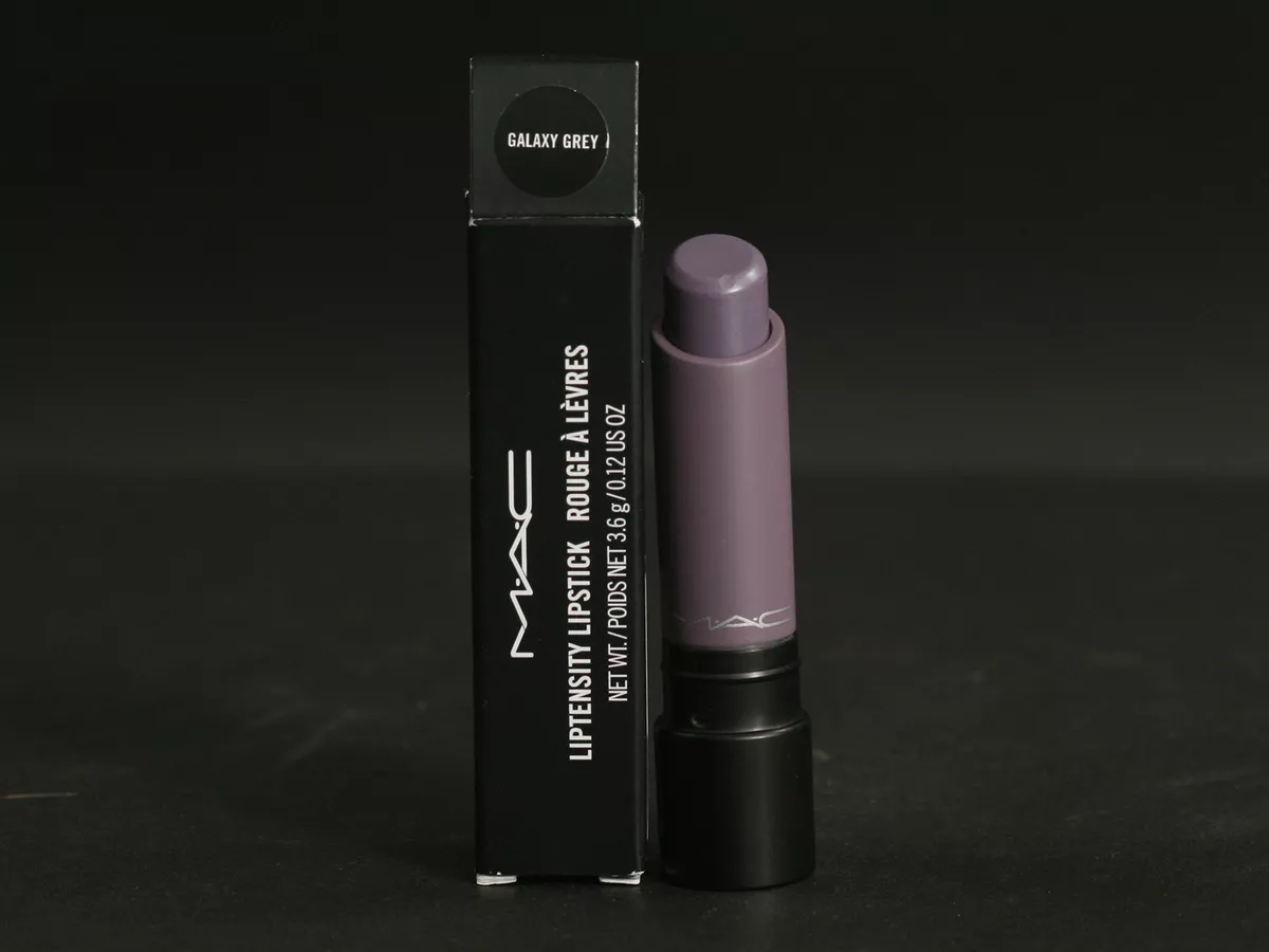 mac galaxy grey lipstick