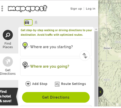 driving directions mapquest