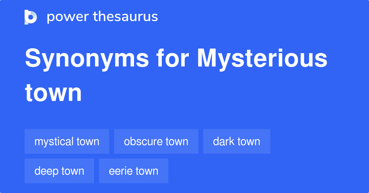 another word for mysterious
