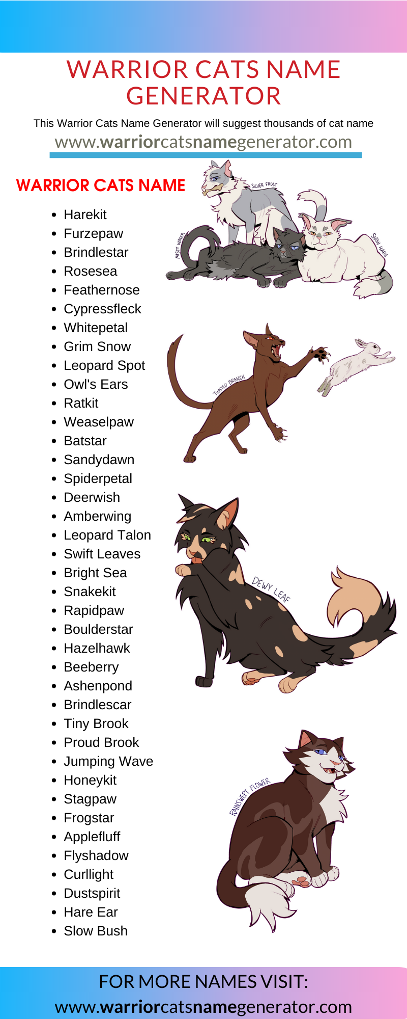 warrior cats name ideas