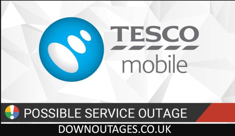 tesco mobile network problems today