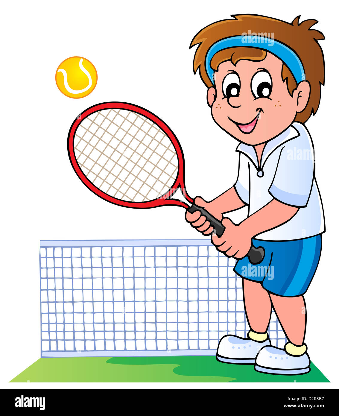 dessin tennis