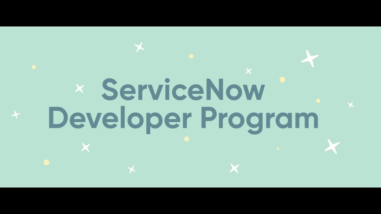 developer servicenow