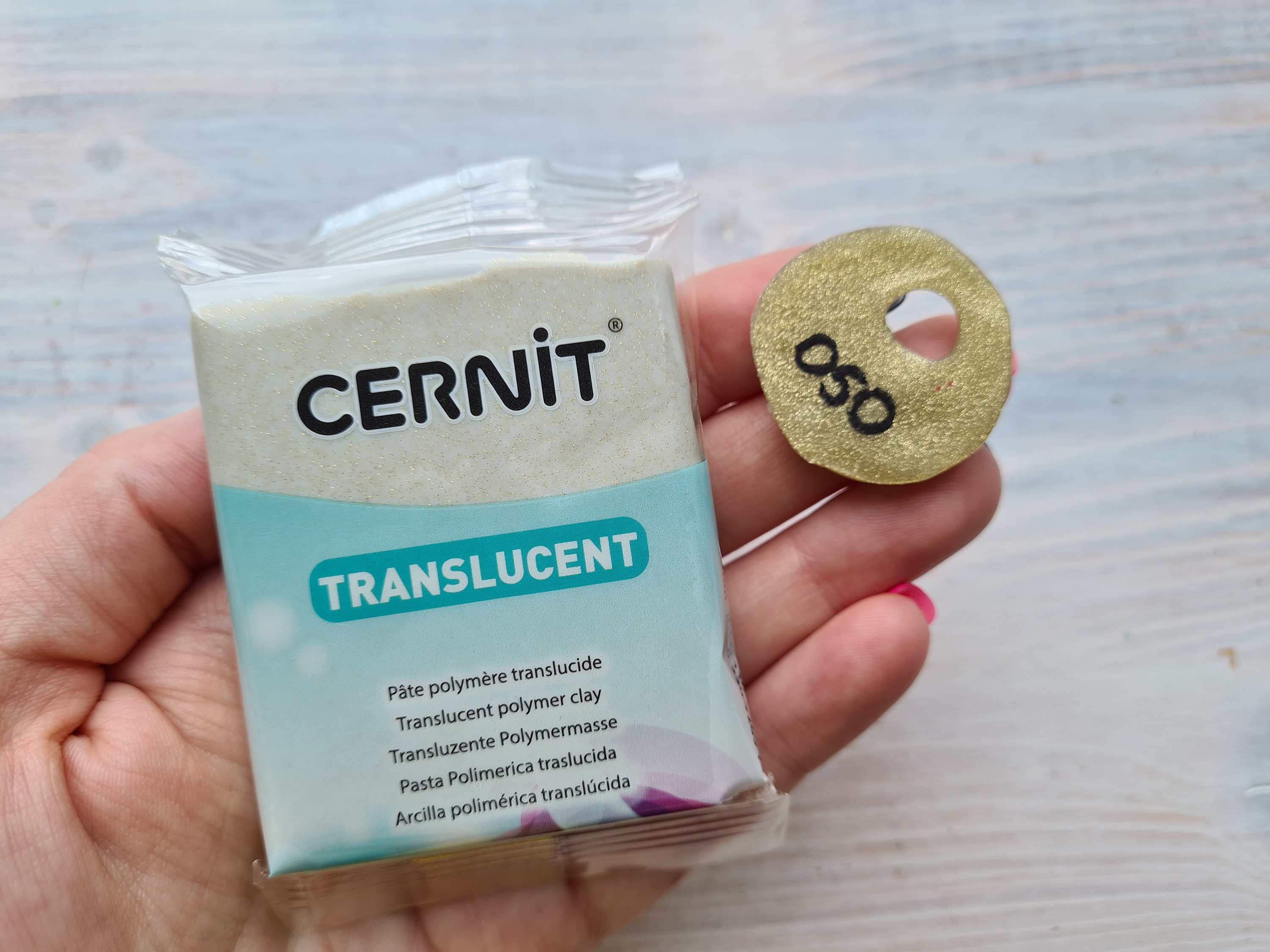 cernit translucent polymer clay