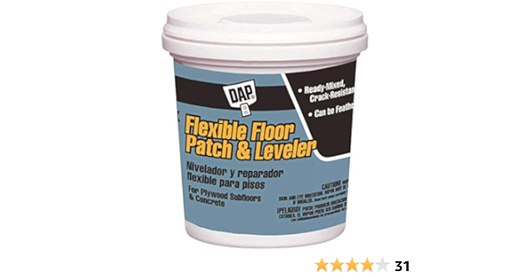 dap flexible floor patch and leveler