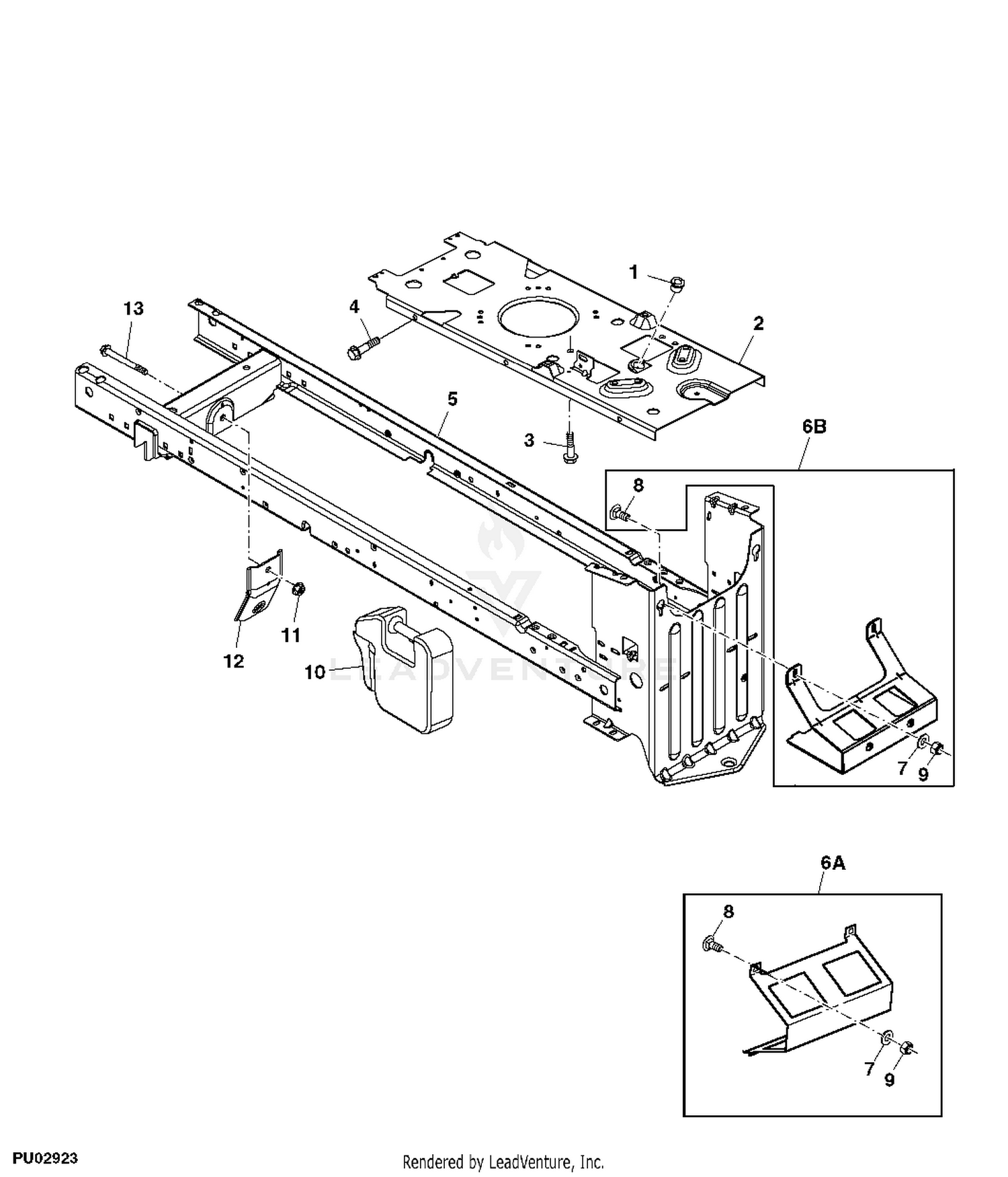 john deere la150 parts diagram