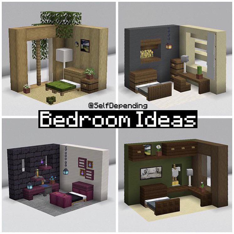 bedroom minecraft ideas