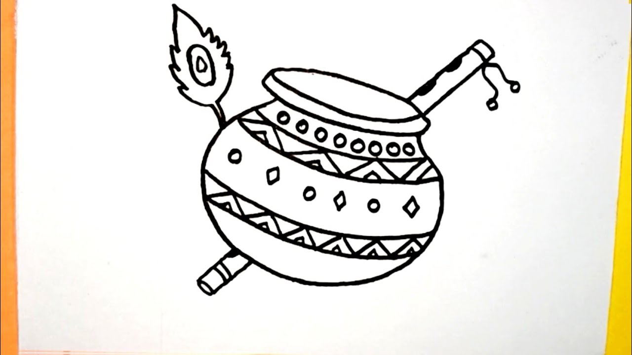 matki drawing for kids