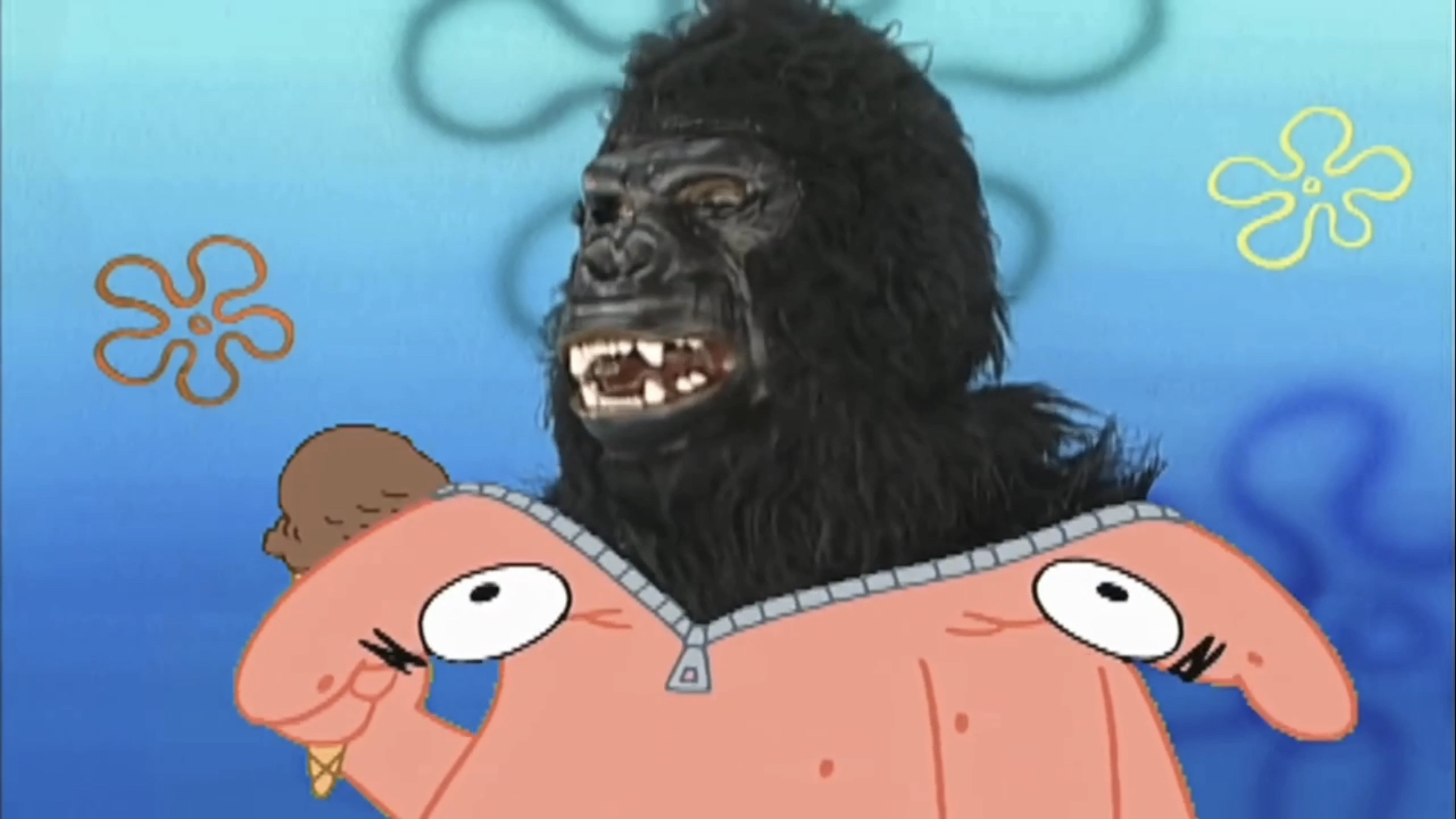 spongebob gorilla