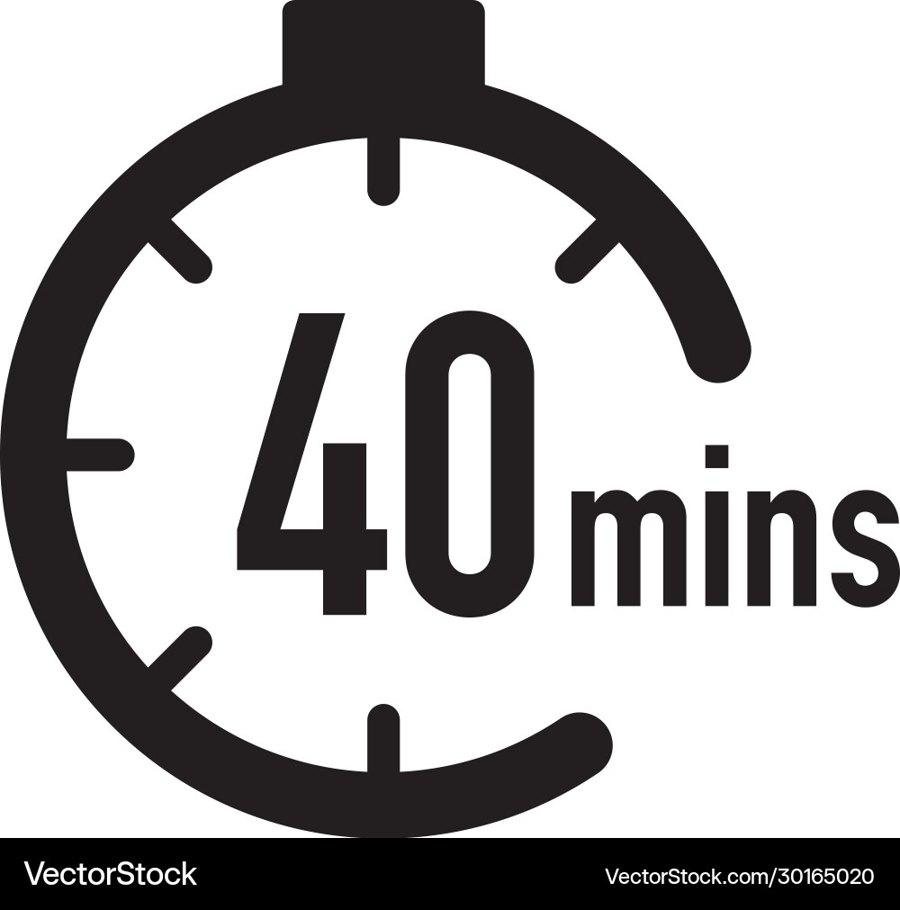 timer 40 minutes