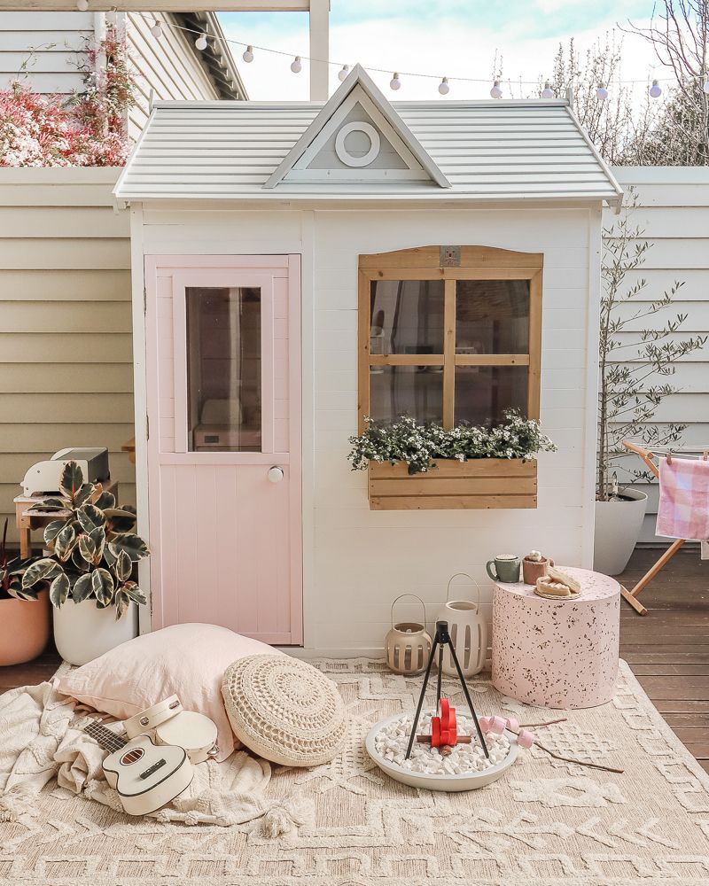 hide seek cubby house