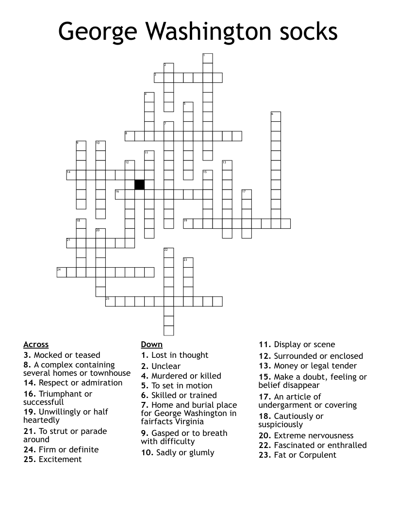 corpulence crossword