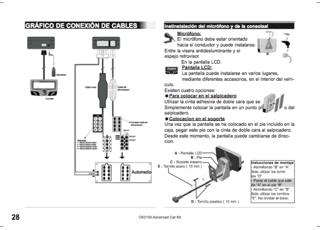 parrot 3100 manual