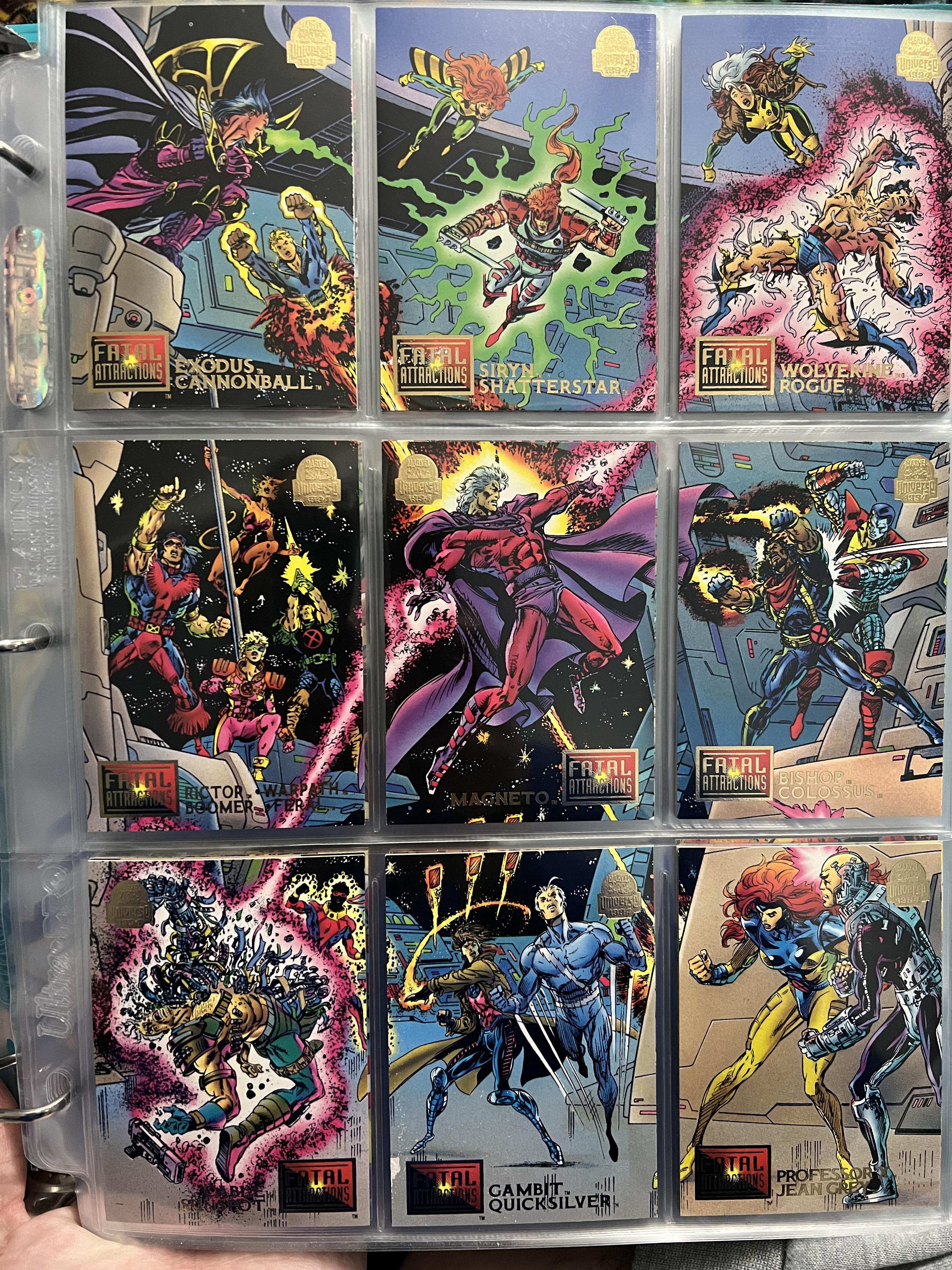 marvel collector cards