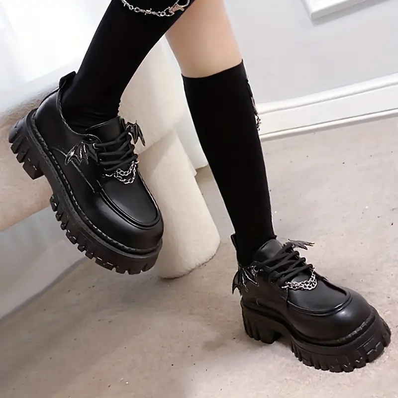 goth platform shoes