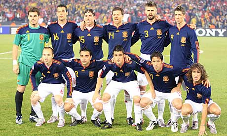 2010 spain football team