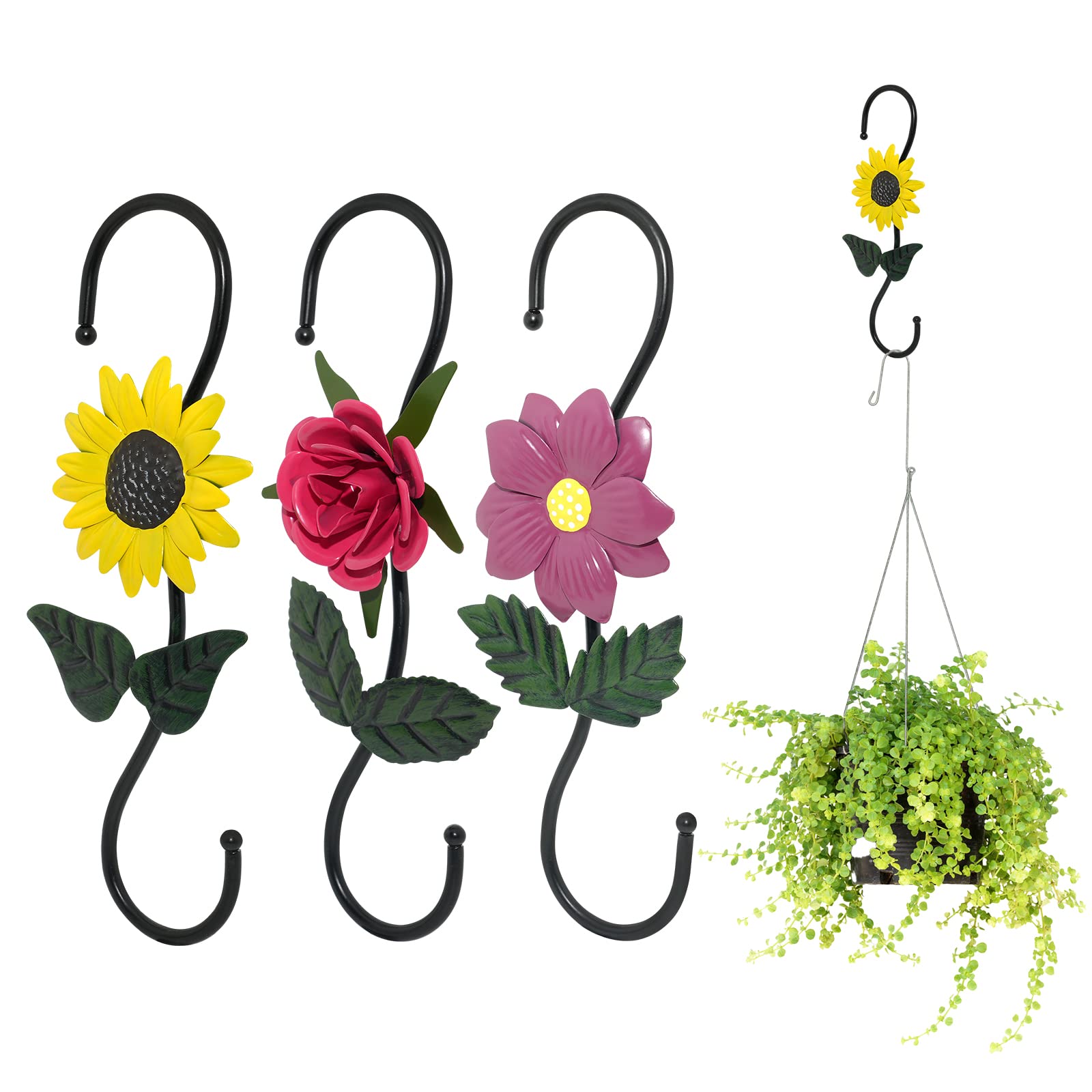 metal plant hooks