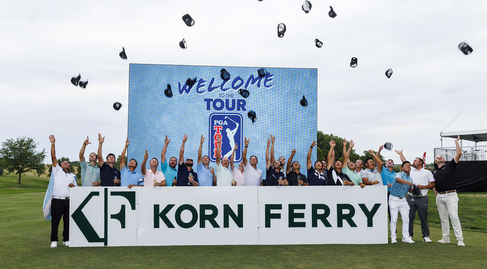 how many korn ferry players make pga