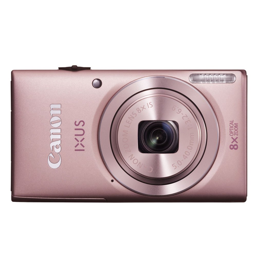 pink canon camera