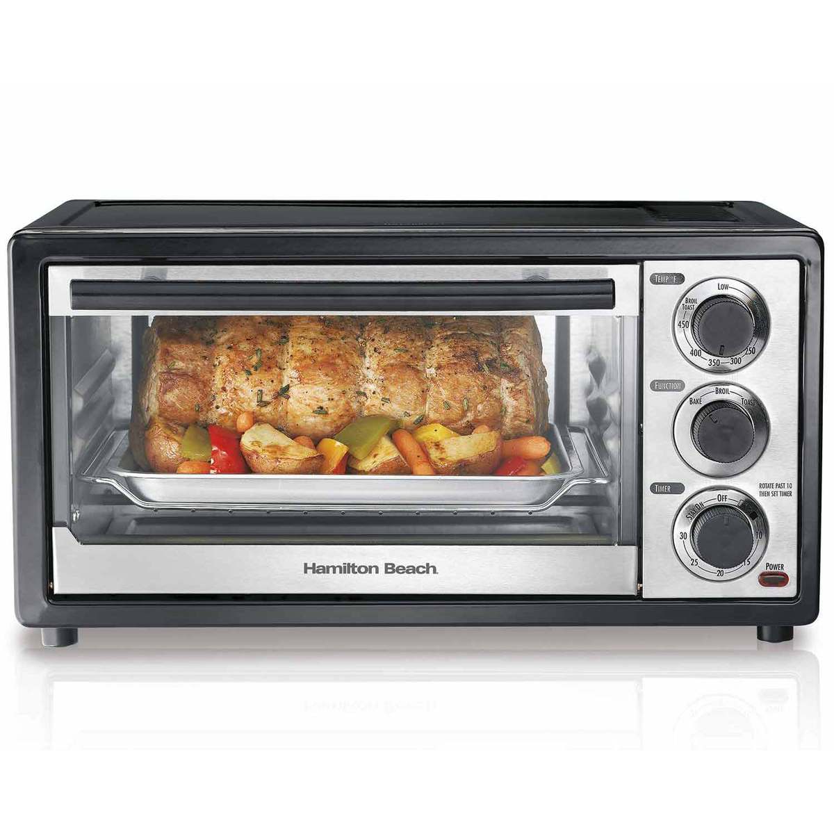 hamilton beach 6 slice toaster oven