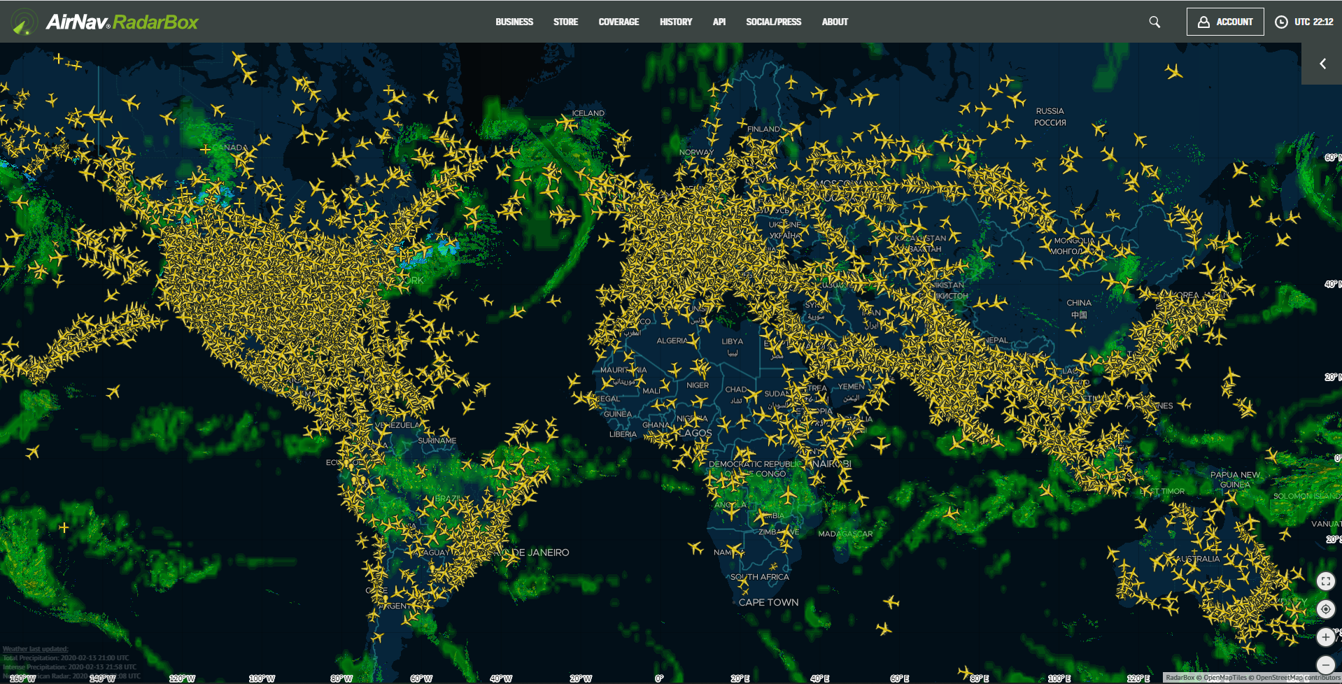 radarbox airnav