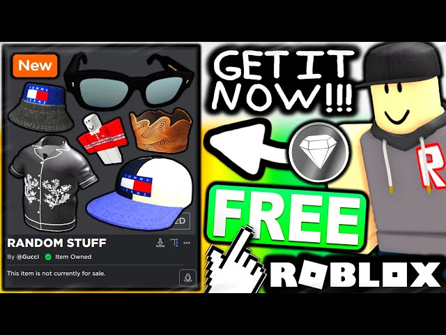 how to get free roblox accessories