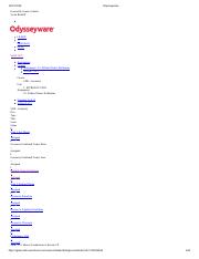 odysseyware assignment answers