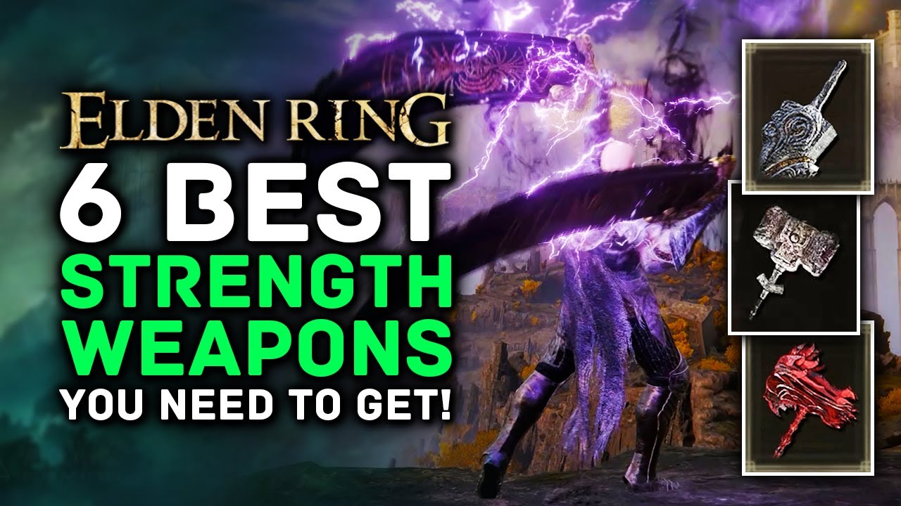 elden ring best strength weapon